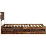  Okvir za krevet Staro drvo 90 x 190 cm Čvrsto borovo drvo | shoptok.hr