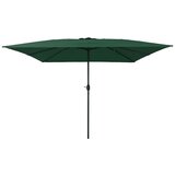  Vrtni suncobran Zelena 295 x 295 x 245 cm Poliester i čelik | shoptok.hr