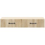 Stolna montirana na zid 87,5 x 34,5 x 17 cm Konstruirano drvo | shoptok.hr