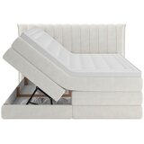 Premium Living Postelja Boxspring Lina, Krem Barva, 200x200 | Shoptok.si