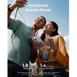 Anker Nano Power Bank 10000 mAh, 45W s vgrajenim USB-C kablom, crna | shoptok.hr