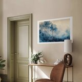  Plakat - Forest in Misty Blue Shades 90x60 Bez okvira s margom | shoptok.hr