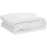 vidaXL Zaščita za žimnico bela 160x220 cm vodoodporne | Shoptok.si