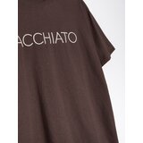Sinsay Pamučna majica s izvezenim tekstom "Macchiato" | shoptok.hr