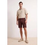 Trendyol muški šorts Tmnss26Sr00026, braon Cene