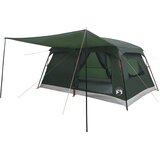  Obiteljski šator s krovom Maslinasto zelena 420 x 305 x 200 cm | Eponuda.com