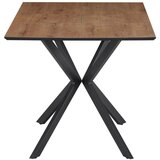 MID.YOU Jedilna Miza Lennox, Barva Hrasta, 120-160x80 | Shoptok.si