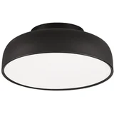 Mat črna aluminijasta LED zatemnitvena stropna svetilka Noelia –