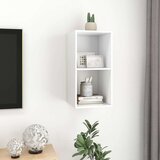  Zidni TV ormarić bijeli 37 x 37 x 72 cm od iverice | shoptok.hr