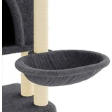  Mačje drevo s praskalniki iz sisala temno sivo 180 cm, (20797006) | Shoptok.si