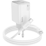  zidni punjač 2 x Type-C + kabel Type-C do Type-C PD QC 45W GaN N42 bijeli | shoptok.hr