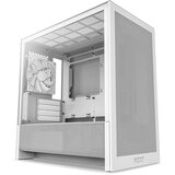 NZXT H3 Flow (2025) All White Midi Tower mATX Gaming Case white with glass window | shoptok.hr