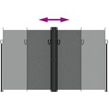 Bočna tenda na uvlačenje antracit 200x1000 cm | Eponuda.com