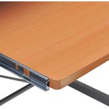  Kutni stol za računalo smeđi 132x112x99 cm konstruirano drvo | Eponuda.com