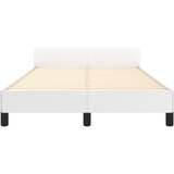  Okvir za krevet s uzglavljem bijeli 120x200 cm od umjetne kože | shoptok.hr
