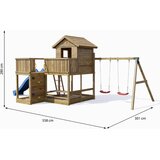 Fungoo Set PLUTO - drveno vrtno igralište | shoptok.hr