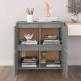 vidaXL Komode 2 kom boja sivog hrasta sonome 70x41x75 cm od iverice | shoptok.hr