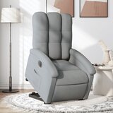 The Living Store Električni naslanjač s funkcijo vstajanja svetlo siv - Električni Naslanjač S Funkcijo Vstajanja, (21572932) | Shoptok.si