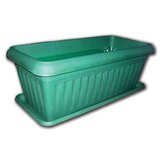  pravougaona saksija pot 40cm zelena | ePonuda.com