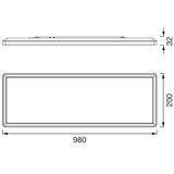 Osram LED prigušiva plafonska svetiljka PLANON EASYFIX LED/30W/230V IP54 crna + daljinski upravljač | Eponuda.com