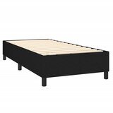 Box spring krevet s madracem crni 90x190 cm od tkanine | shoptok.hr