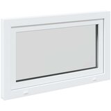 vidaXL podrumski prozor "RISOR" 100x70 cm Okretno-nagibni DIN lijevi bijeli | shoptok.hr