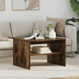  Kava Stol Dimljeni hrast 60 x 50 x 40 cm Konstruirano drvo | shoptok.hr