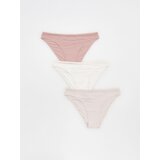 Reserved komplet 3 bikini spodnjih hlačk - roza Cene