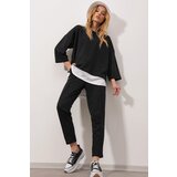 Trend Alaçatı Stili Two-Piece Set - Black - Regular fit Cijene