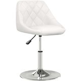  Jedilni stol belo umetno usnje, (20812385) | Shoptok.si