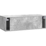 TV ormar za zid Betonska siva 98 x 41 x 30 cm Konstruirano drvo | shoptok.hr