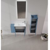 Hanah home Kupatilski ormarić sa umivaonikom i ogledalom (2 komada) Perla 80 338 | Eponuda.com
