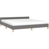  Okvir za krevet bez madraca tamnosivi 160x200 cm od tkanine | Eponuda.com