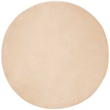 vidaXL Faux Rabbit Fur Rug Bež Ø 160 cm Poliester | shoptok.hr