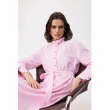 Trendyol Modest Ženska haljina Tctss26Eb00108, Roze Cene