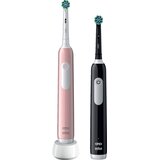 Oral-b Pro 1 Black/Pink z 2. rocajem Elektricna zobna šcetka Duopack | Shoptok.si
