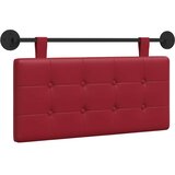  Držeće uzglavlje Zidne Lažna koža - boja crnog vina 80 cm bez LED | shoptok.hr