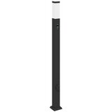  Stupić za zidne svjetiljke sa senzorom i utičnicom 3 kom 110 cm crne IP44 | Eponuda.ba