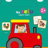 MALIK knjiga Zalijepi i oboji - Na selu 2+ zelena Cijene