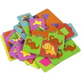 Logic Game Double-Sided Puzzle Dominoes Dinosaurs 10cm x 5cm 28 Pieces. | shoptok.hr