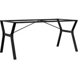  Noge za blagovaonski stol Y-oblika 160x80x73cm lijevano željezo | shoptok.hr