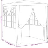  Profesionalni šator za zabave 2,5 x 2,5 m plavi 90 g/m² | shoptok.hr