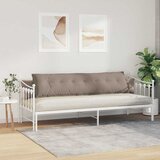  Jastuk za leđa Sivo-smeđa 200 x 50 cm Mikrofiber tkanina | Eponuda.com