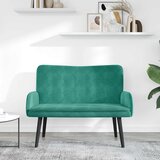  Kauč za dvoje Tirkizna 115 x 61 x 87 cm Baršun | shoptok.hr