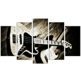 Charm Večdelna slika Guitar,, 110 x 60 cm Cene