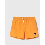 Quiksilver Otroške kopalne kratke hlače SOLID YTH 14 oranžna barva