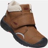 Keen Brown children's leather winter shoes Kootenay III - Boys cene