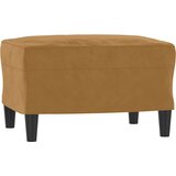  3-dijelni set sofa s jastucima smeđi baršunasti | shoptok.hr