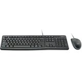  USB tastatura + mi&amp;scaron;, crna, YU font, Logitech MK120 Slike