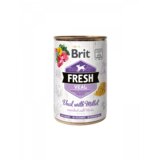 Brit Fresh Dog Veal with Millet 400g Cene